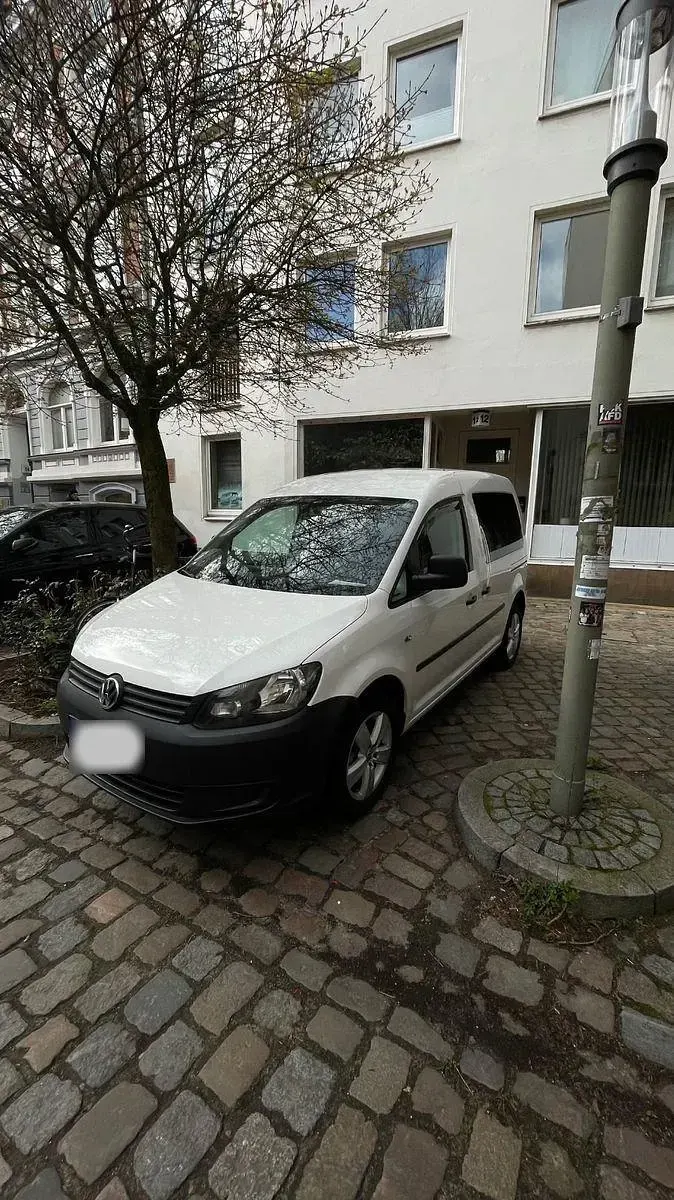 Gebraucht VW Caddy Trendline 105 PS (77 kW) 2014 Weiß Van / Kleinbus