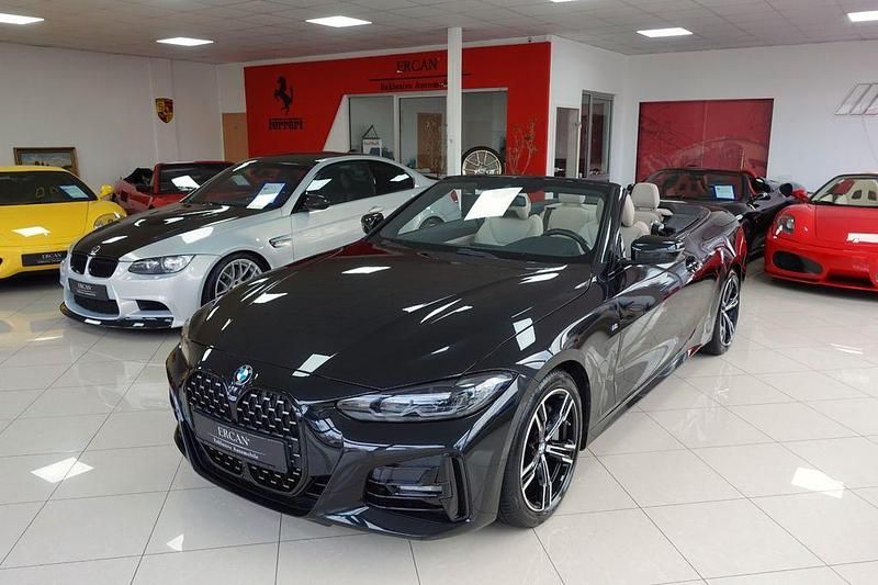 Schwarz Gebraucht 2022 BMW 430 Cabriolet M Sport Cabrio | 36.500 € (Superpreis) - Bild 1/4