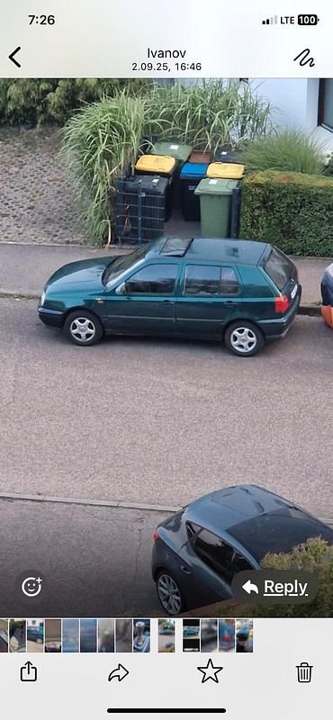 Grün Gebraucht 1996 VW Golf III Kleinwagen | 999 € (Superpreis) - Bild 1/4