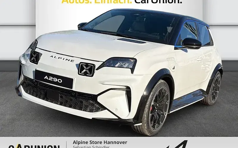Nowe Alpine A290 160 kW (218 KM) 2026 Biały Hatchback