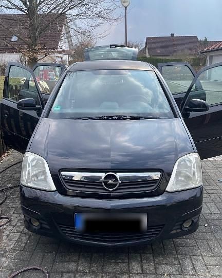 Gebraucht Opel Meriva 105 PS (77 kW) 2008 Schwarz Van / Kleinbus