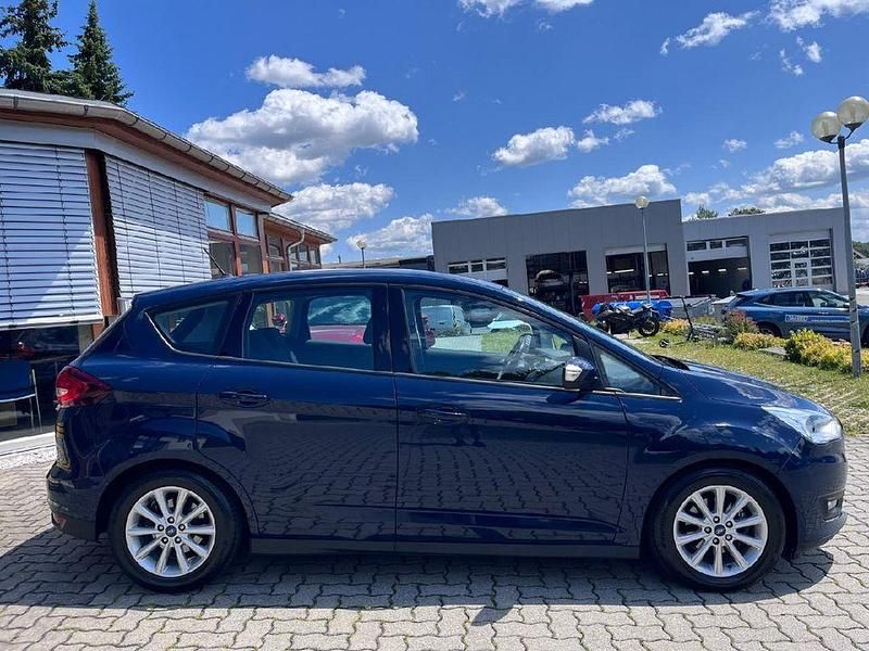 Gebraucht Ford C-MAX Trend 101 PS (74 kW) 2017 Blau Van / Kleinbus