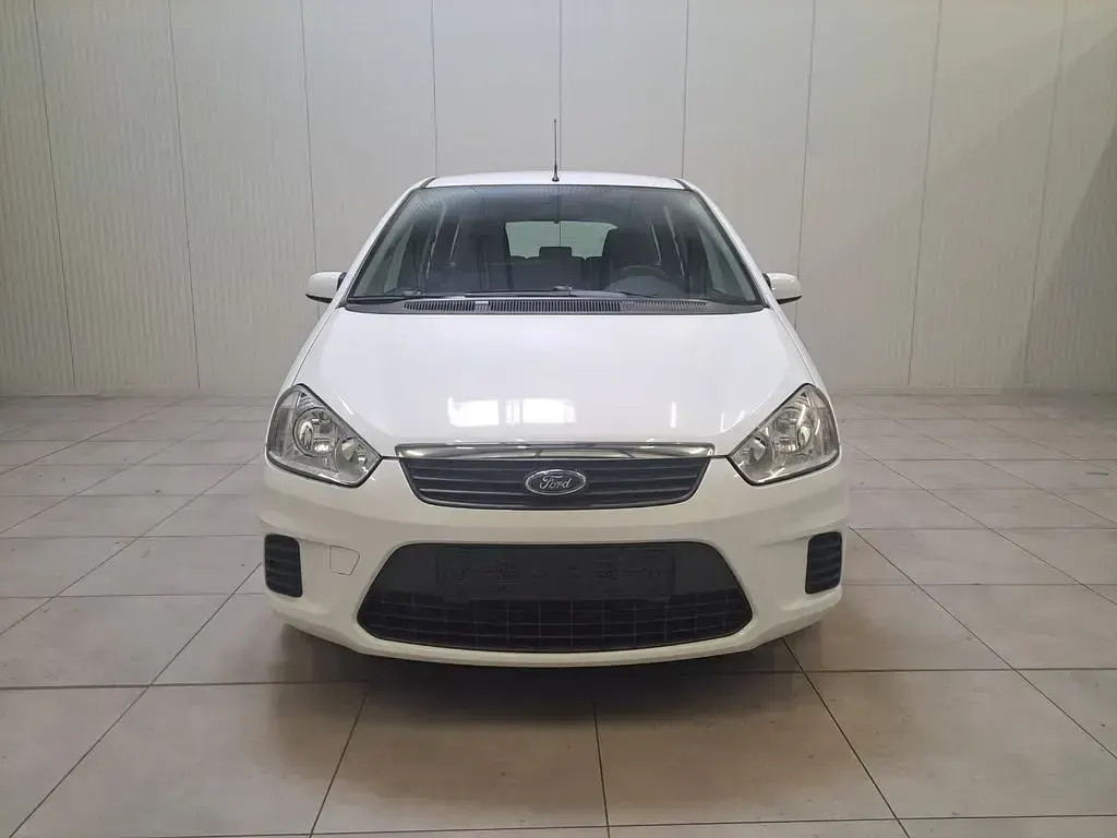 Gebraucht Ford C-MAX Style 109 PS (80 kW) 2008 Weiß Van / Kleinbus