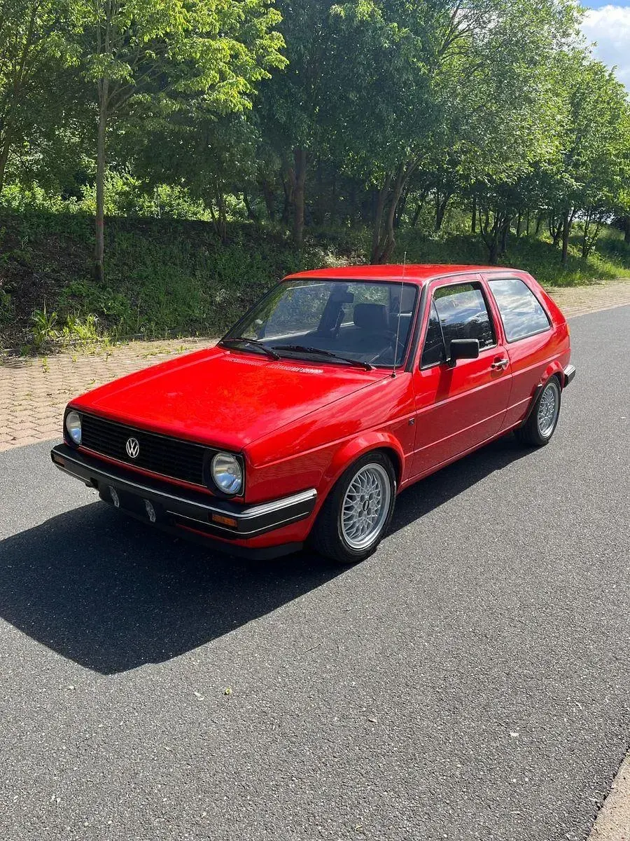 Gebraucht VW Golf II 54 PS (39 kW) 1985 Rot Kleinwagen
