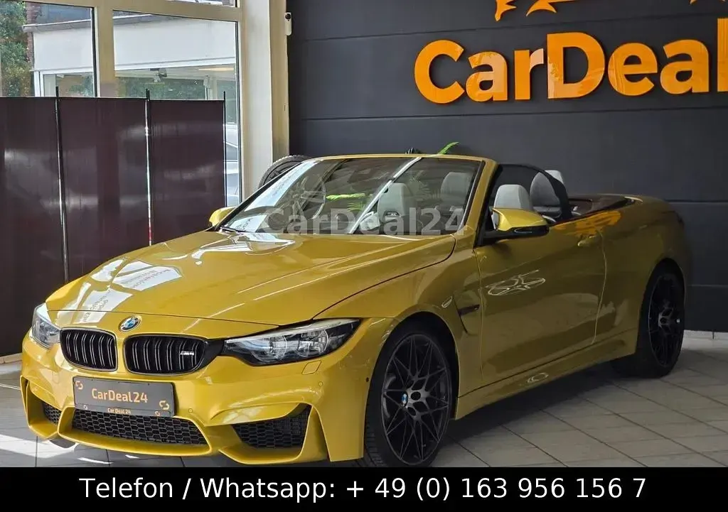 Gebraucht BMW M4 Cabriolet Competition Edition 450 PS (330 kW) 2019 Gelb Cabrio