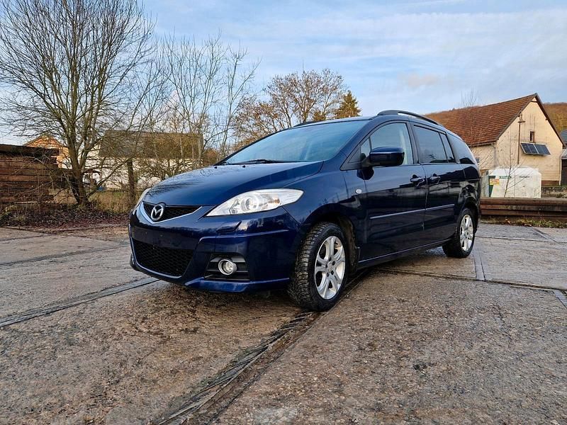 Blau Gebraucht 2008 Mazda 5 Van / Kleinbus | 999 € (Superpreis) - Bild 1/4