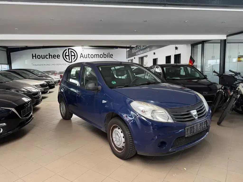 Gebraucht Dacia Sandero 75 PS (55 kW) 2009 Blau Limousine