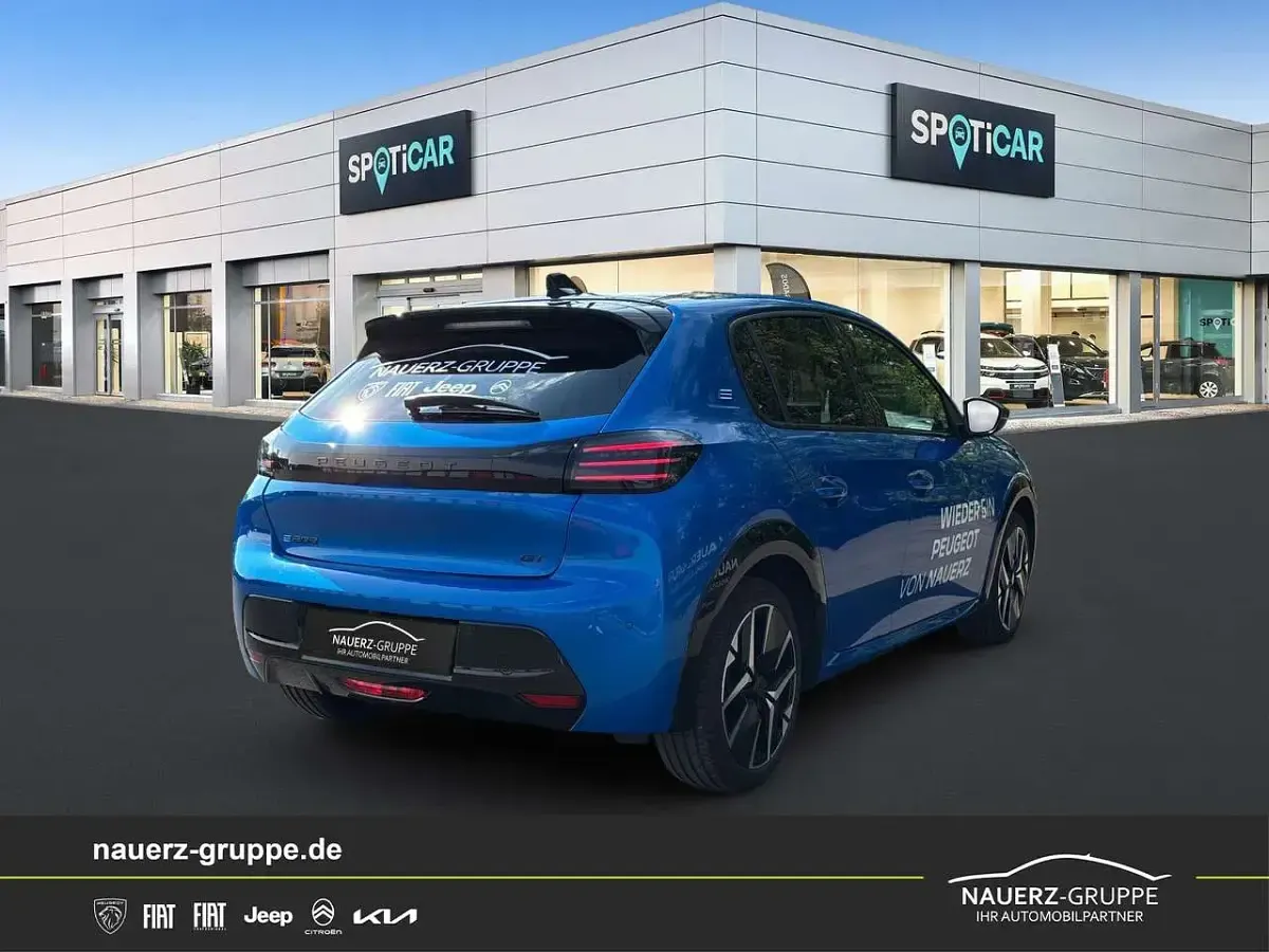 Gebraucht Peugeot e-208 GTi 100 kW (136 PS) 2024 Blau Kleinwagen