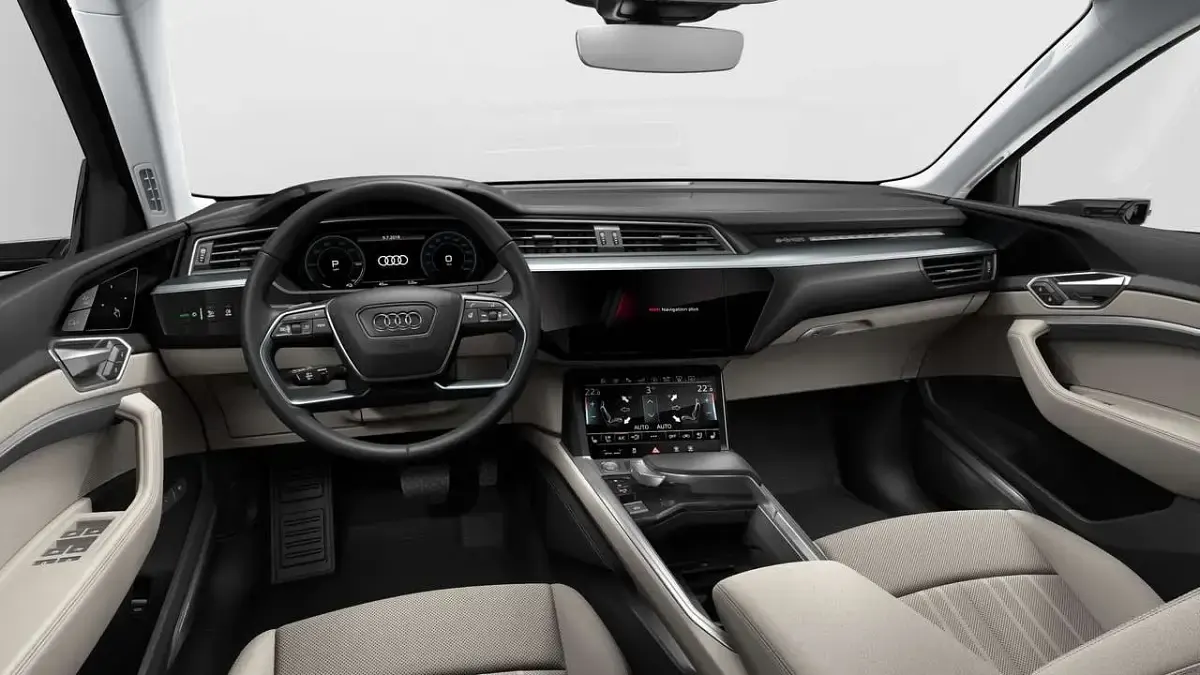 Gebraucht Audi e-tron Advanced 300 kW (408 PS) 2019 Blau SUV