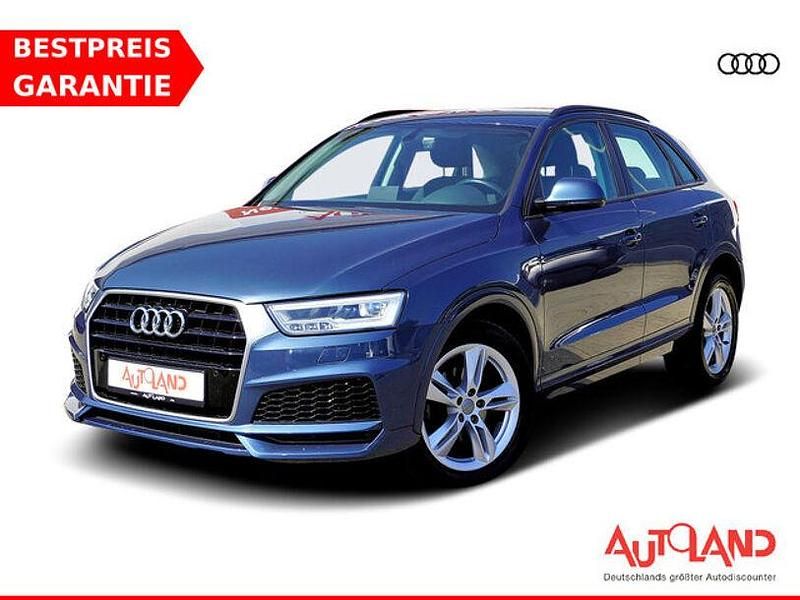 Blau Gebraucht 2017 Audi Q3 S-Line SUV | 19.950 € (Fairer Preis) - Bild 1/4