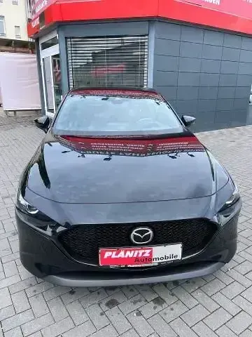 Gebraucht Mazda 3 Selection 122 PS (89 kW) 2022 Schwarz Limousine