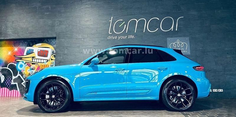 Blau Gebraucht 2024 Porsche Macan GTS SUV | 99.790 € (Guter Preis) - Bild 1/4