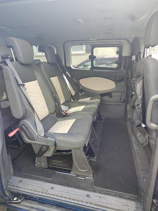 Blau Gebraucht 2017 Ford Tourneo Custom Platinum Van / Kleinbus | 25.000 € - Bild 1/4