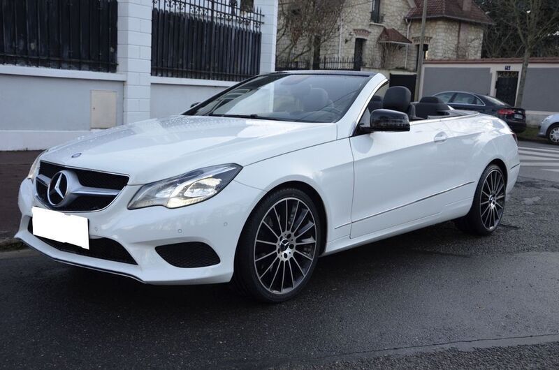 Violet Gebraucht 2014 Mercedes E250 AMG line Cabrio | 21.990 € (Guter Preis) - Bild 1/4