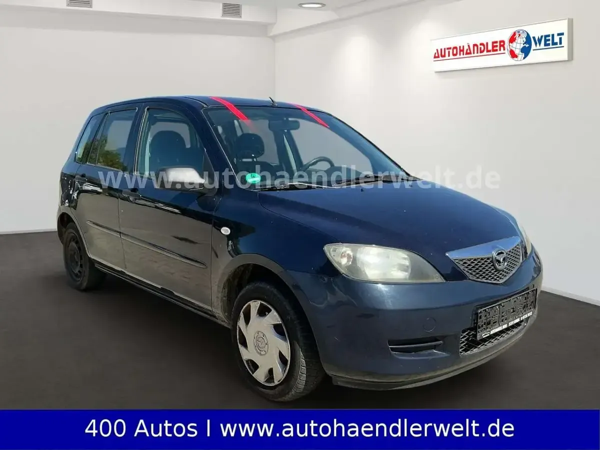 Gebraucht Mazda 2 Comfort 75 PS (55 kW) 2004 Schwarz Kleinwagen