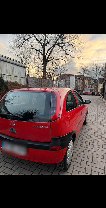 Gebraucht Opel Corsa 90 PS (66 kW) 2001 Rot Kleinwagen