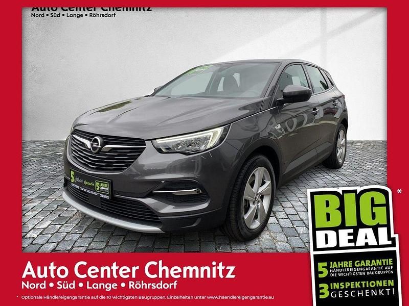 Grau Gebraucht 2021 Opel Grandland X Elegance SUV | 22.749 € (Guter Preis) - Bild 1/4