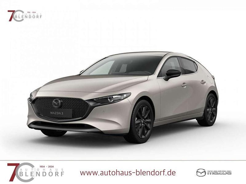 Platinum quartz Neu 2025 Mazda 3 Homura-Line Limousine | 27.140 € (Fairer Preis) - Bild 1/3