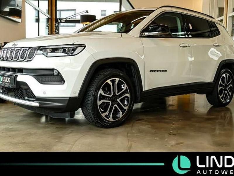 Carbon black metallic clear co Gebraucht 2021 Jeep Compass 80th Anniversary SUV | 21.900 € (Superpreis) - Bild 1/4