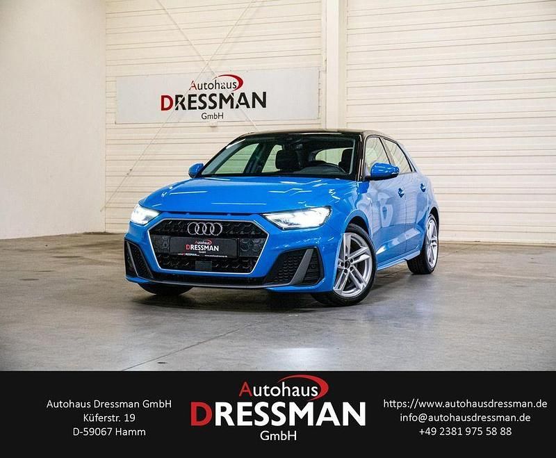 Turboblau Gebraucht 2021 Audi A1 S-Line Kleinwagen | 18.729 € - Bild 1/4