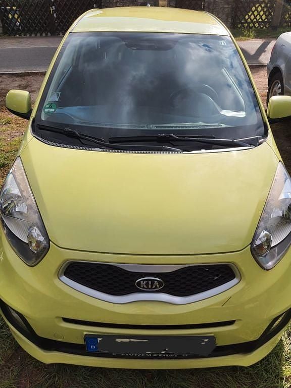 Grün Gebraucht 2012 Kia Picanto Edition 7 Kleinwagen | 3.000 € (Guter Preis) - Bild 1/4