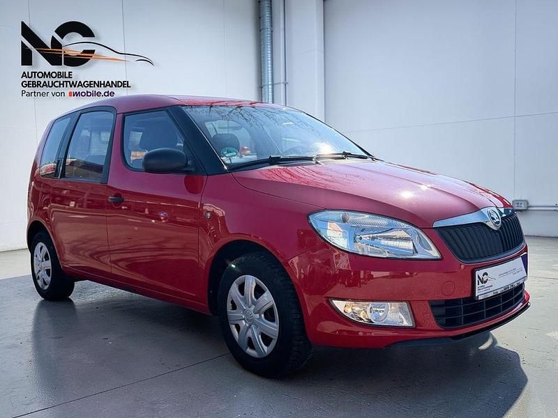 Gebraucht Skoda Roomster Plus Edition 86 PS (63 kW) 2014 Rot Van / Kleinbus