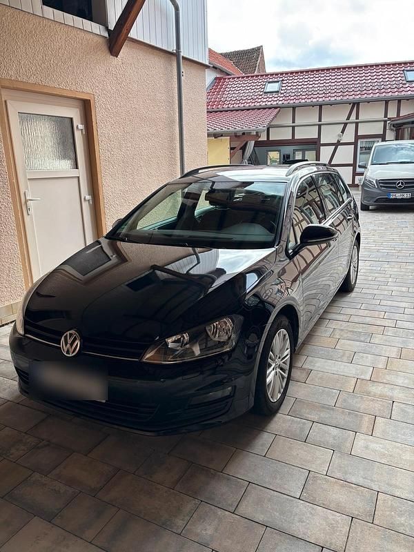 Schwarz Gebraucht 2015 VW Golf VII Kombi | 8.250 € - Bild 1/4