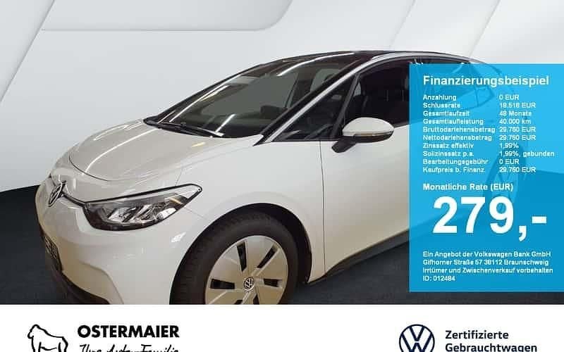 Weiß Gebraucht 2024 VW ID.3 Pro Kleinwagen | 29.770 € (Superpreis) - Bild 1/4