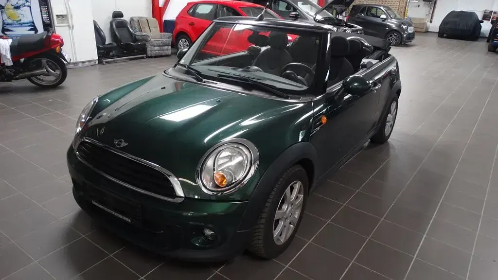 Gebraucht Mini One Cabriolet 98 PS (72 kW) 2011 Grün Cabrio