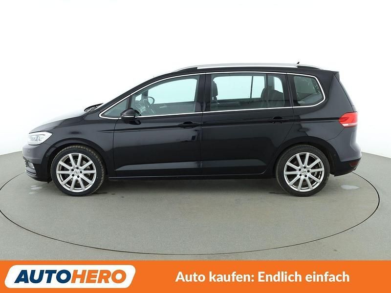 Gebraucht VW Touran Highline 179 PS (131 kW) 2016 Schwarz Van / Kleinbus