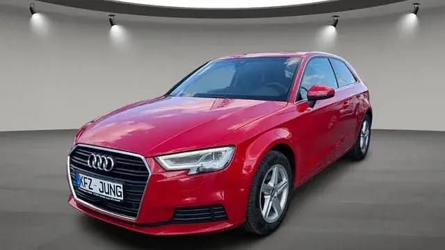 Usata Audi A3 Ambiente 150 CV (110 kW) 2017 Rosso Berlina