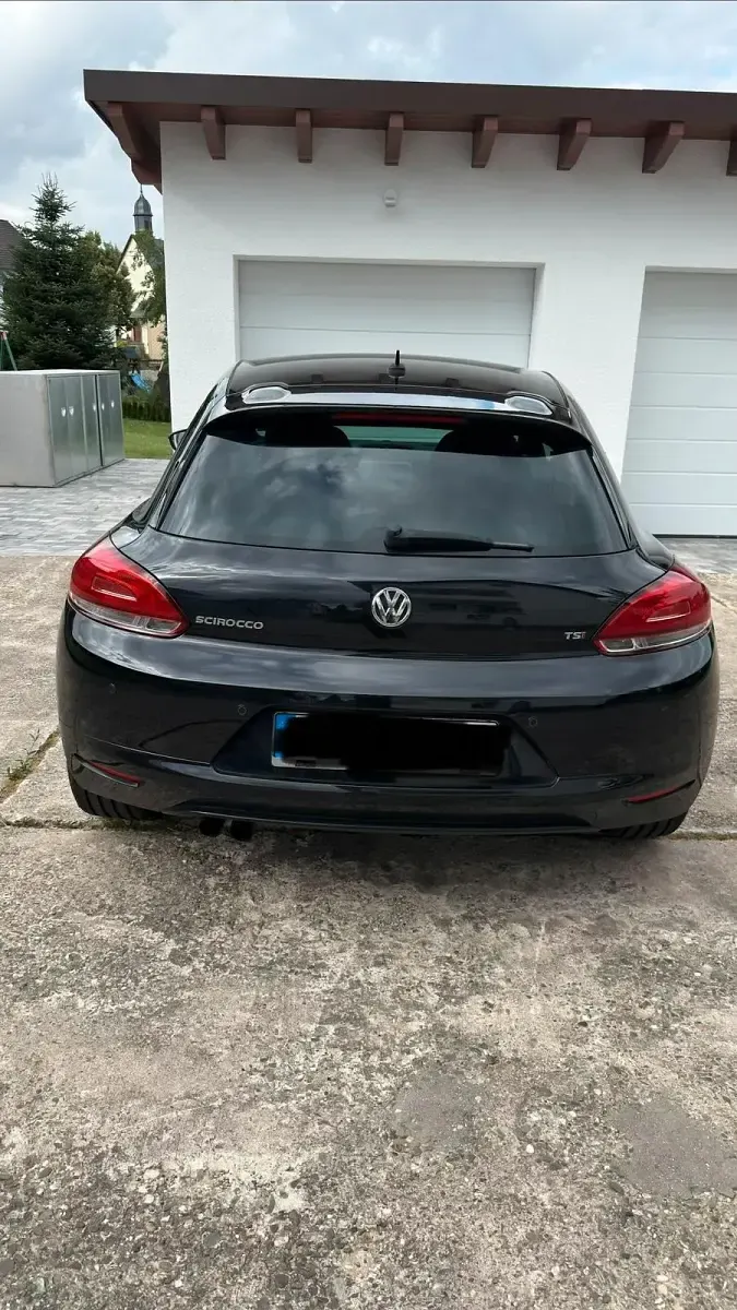 Gebraucht VW Scirocco 122 PS (89 kW) 2009 Schwarz Coupé