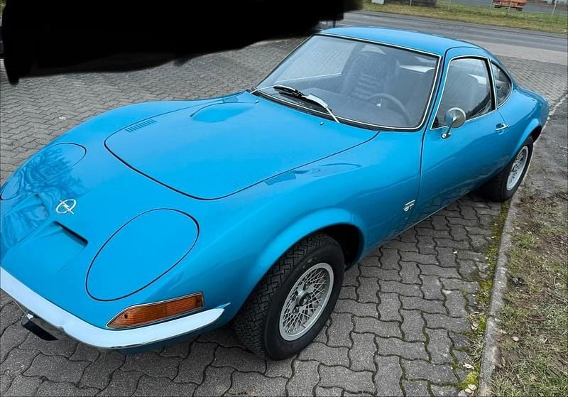 Blau Gebraucht 1970 Opel GT Coupé | 18.500 € - Bild 1/4