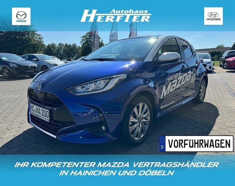 Blau Gebraucht 2023 Mazda 2 Kleinwagen | 26.790 € (Teuer) - Bild 1/4