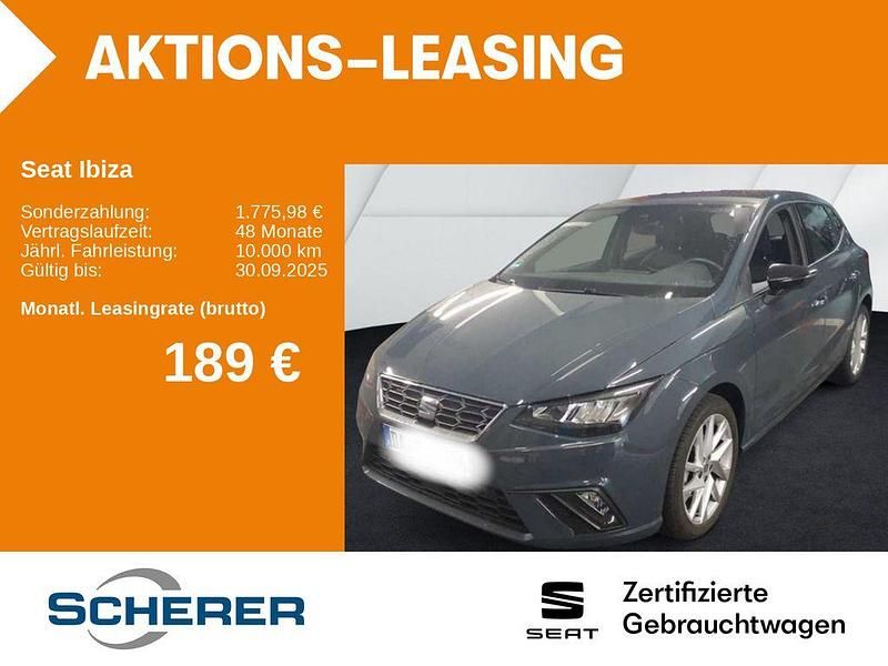Fjordblau Gebraucht 2025 Seat Ibiza FR Limousine | 20.290 € (Fairer Preis) - Bild 1/4