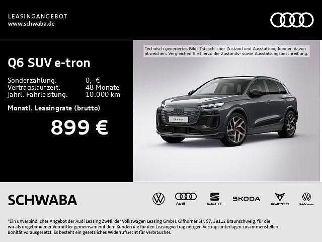 Grau Gebraucht 2025 Audi Q6 e-tron Sport SUV | 83.590 € (Fairer Preis) - Bild 1/4