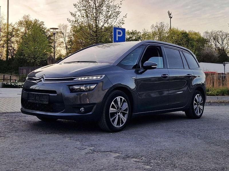Gebraucht Citroën C4 SpaceTourer Exclusive 150 PS (110 kW) 2014 Lack grau shark metallic Van / Kleinbus