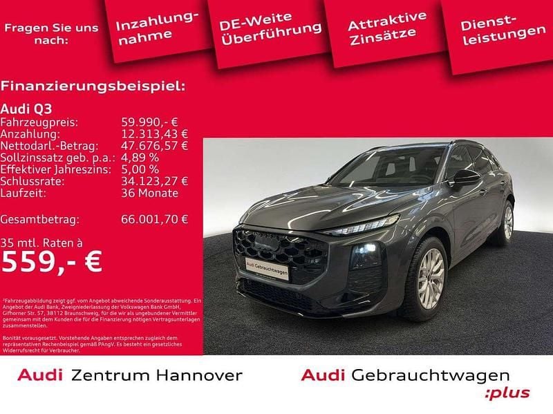 Gebraucht Audi Q3 150 PS (110 kW) 2025 Daytonagrau perleffekt SUV