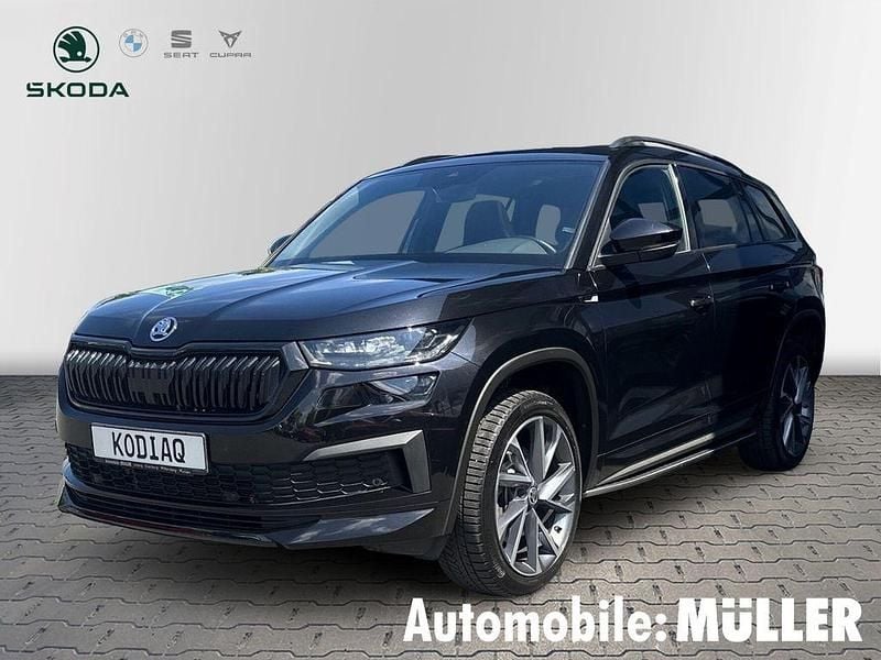 Schwarz Gebraucht 2021 Skoda Kodiaq SportLine SUV | 34.290 € (Fairer Preis) - Bild 1/4
