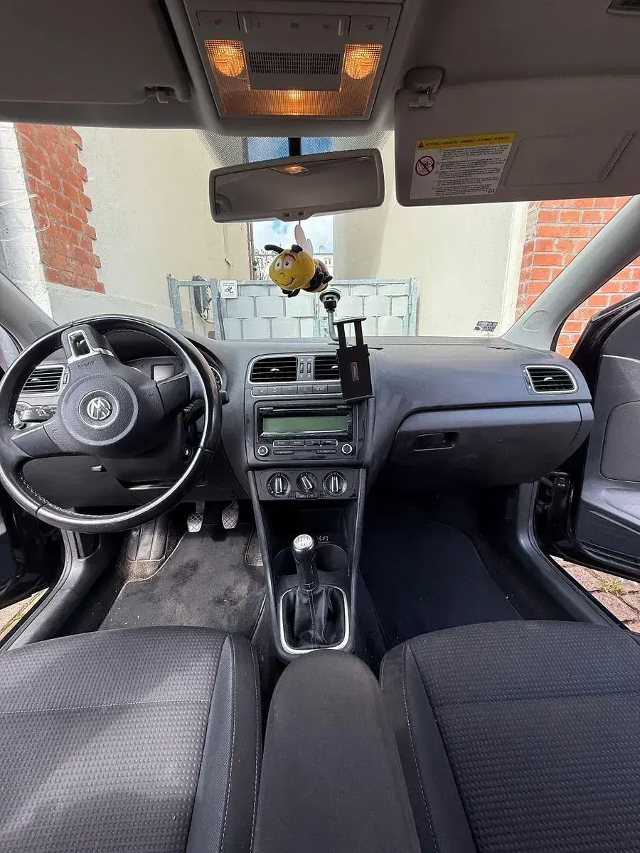 Gebraucht VW Polo Edition 60 PS (44 kW) 2010 Schwarz Kleinwagen