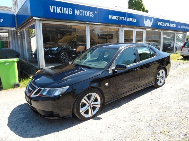 Schwarz Gebraucht 2008 Saab 9-3 Vector Limousine | 10.980 € (Teuer) - Bild 1/4