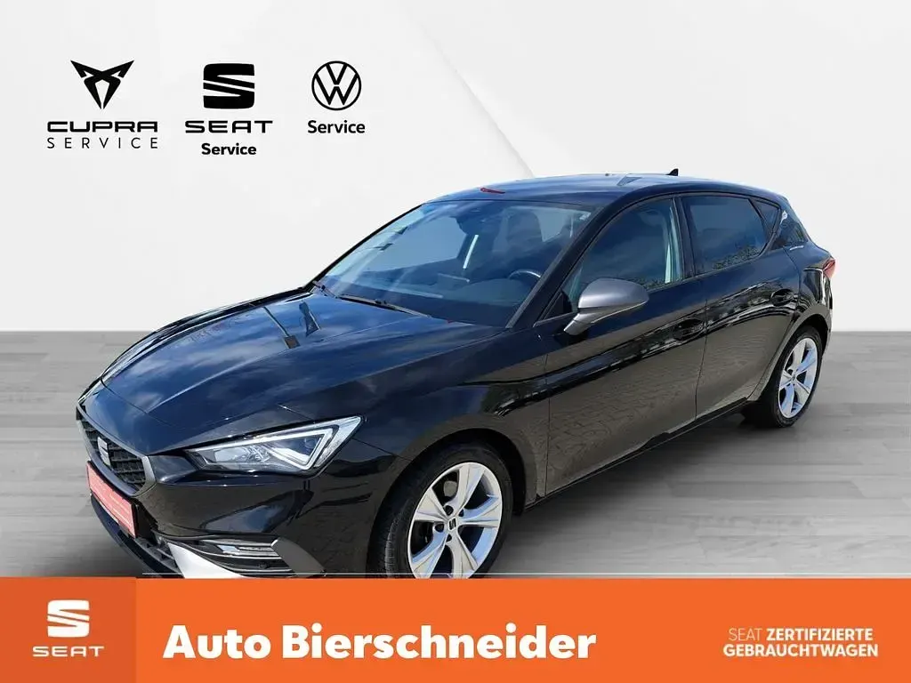 Second-hand Seat Leon FR 150 CP (110 kW) 2021 Negru Berlinǎ