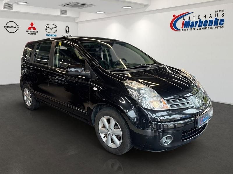 Second-hand Nissan Note Acenta 88 CP (64 kW) 2008 Negru Hatchback