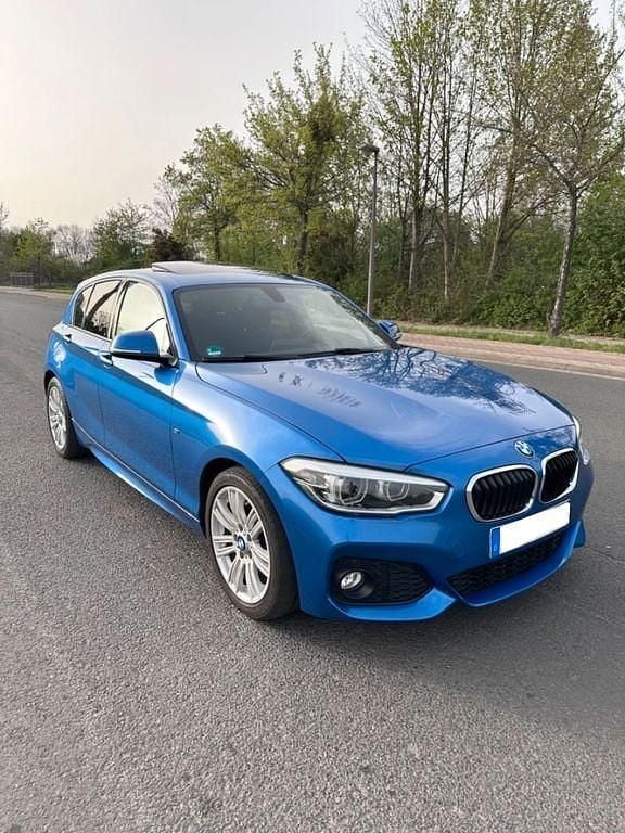 Blau Gebraucht 2015 BMW 116 Kleinwagen | 7.750 € (Superpreis) - Bild 1/4
