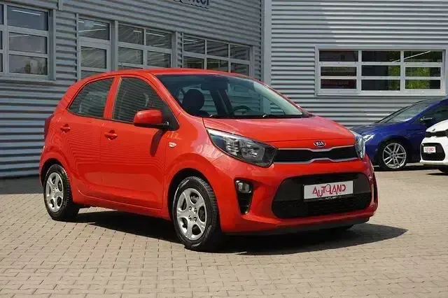 Gebraucht Kia Picanto Attract 67 PS (49 kW) 2019 Rot Kleinwagen