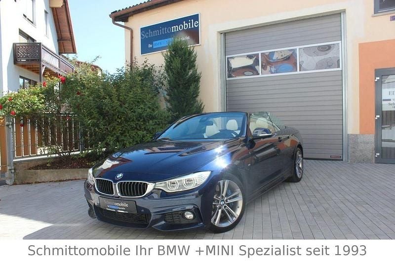 Blau Gebraucht 2015 BMW 435 Shadowline Cabrio | 19.999 € (Teuer) - Bild 1/4