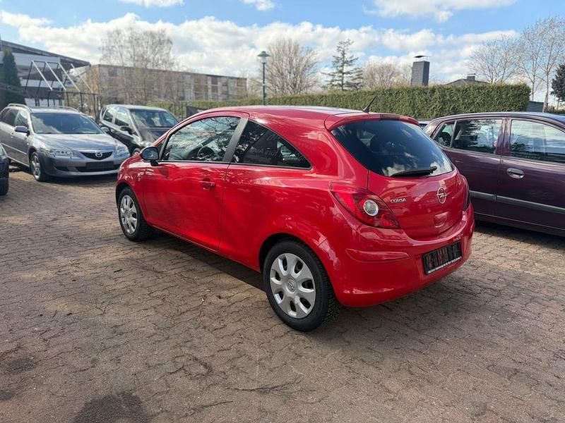 Gebraucht Opel Corsa Edition 101 PS (74 kW) 2010 Rot Kleinwagen