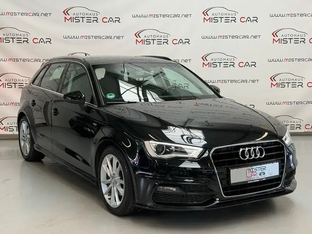 Gebraucht Audi A3 S-Line 125 PS (91 kW) 2016 Schwarz Limousine