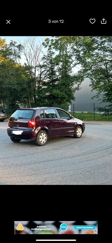 Gebraucht VW Polo 64 PS (47 kW) 2003 Violet Kleinwagen