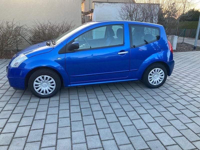 Gebraucht Citroën C2 Advance 60 PS (44 kW) 2007 Blau Kleinwagen